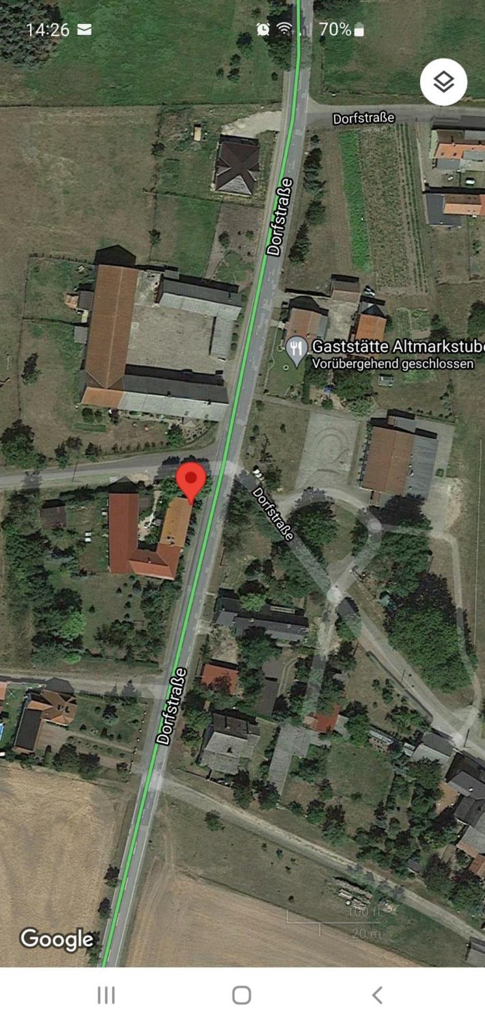 Gnaden- Und Ferienhof Saale Wittgenstein In The Middle Of Gar Nix Bismark Ngoại thất bức ảnh